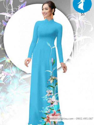 Vải áo dài hoa ly thiết kế 2020 AD 10341 27 1589016622 707 vai ao dai vai ao dai dep ad