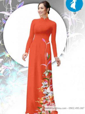 Vải áo dài hoa ly thiết kế 2020 AD 10341 30 1589016623 541 vai ao dai vai ao dai dep ad
