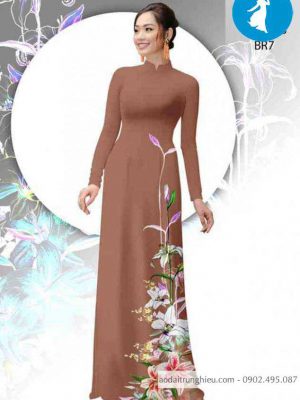 Vải áo dài hoa ly thiết kế 2020 AD 10341 36 1589016624 714 vai ao dai vai ao dai dep ad