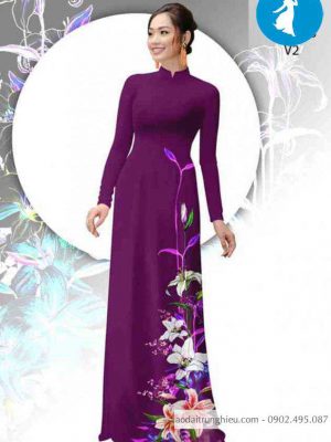 Vải áo dài hoa ly thiết kế 2020 AD 10341 34 1589016624 890 vai ao dai vai ao dai dep ad