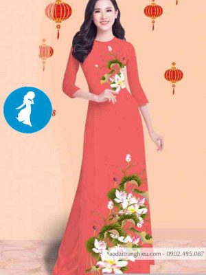 Vải áo dài hoa sen mới ra AD C2860 32 1589017462 503 vai ao dai vai ao dai dep ad