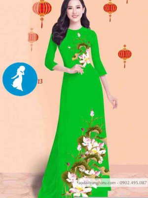 Vải áo dài hoa sen mới ra AD C2860 37 1589017463 523 vai ao dai vai ao dai dep ad