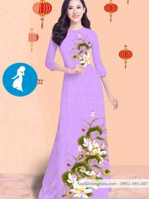 Vải áo dài hoa sen mới ra AD C2860 46 1589017464 666 vai ao dai vai ao dai dep ad