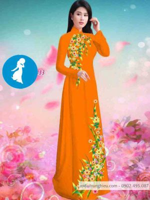 Vải áo dài hoa 3D thiết kế 2020 AD C2859 38 1589017581 984 vai ao dai vai ao dai dep ad