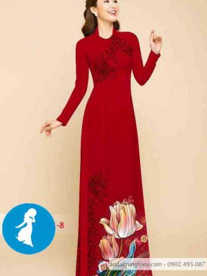 Vải áo dài hoa hồng thiết kế 2020 AD C2857 33 1589017701 281 vai ao dai vai ao dai dep ad
