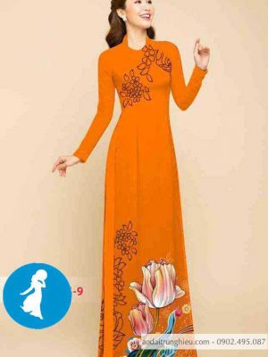 Vải áo dài hoa hồng thiết kế 2020 AD C2857 34 1589017701 327 vai ao dai vai ao dai dep ad