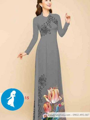 Vải áo dài hoa hồng thiết kế 2020 AD C2857 39 1589017701 78 vai ao dai vai ao dai dep ad