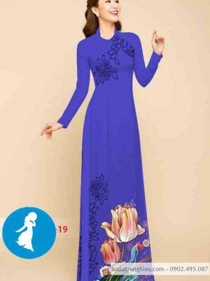 Vải áo dài hoa hồng thiết kế 2020 AD C2857 44 1589017702 252 vai ao dai vai ao dai dep ad