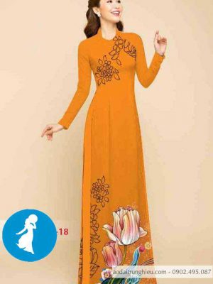 Vải áo dài hoa hồng thiết kế 2020 AD C2857 43 1589017702 913 vai ao dai vai ao dai dep ad