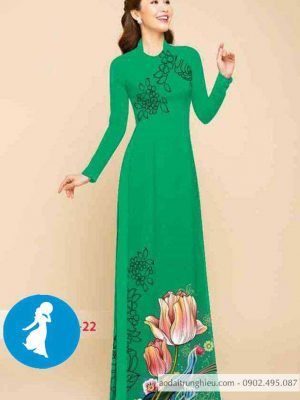 Vải áo dài hoa hồng thiết kế 2020 AD C2857 47 1589017703 203 vai ao dai vai ao dai dep ad