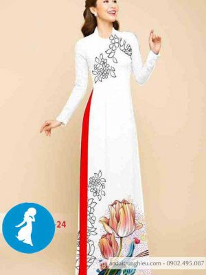 Vải áo dài hoa hồng thiết kế 2020 AD C2857 48 1589017703 619 vai ao dai vai ao dai dep ad