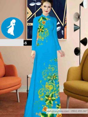Vải áo dài hoa 3D mới ra AD C2856 32 1589017822 958 vai ao dai vai ao dai dep ad