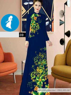 Vải áo dài hoa 3D mới ra AD C2856 35 1589017823 345 vai ao dai vai ao dai dep ad