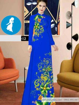 Vải áo dài hoa 3D mới ra AD C2856 36 1589017823 949 vai ao dai vai ao dai dep ad