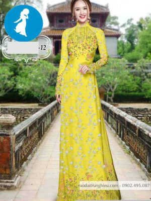 Vải áo dài hoa đều thiết kế 2020 AD T7426 23 1589017940 162 vai ao dai vai ao dai dep ad