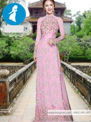 Vải áo dài hoa đều thiết kế 2020 AD T7426 41 1589017943 377 vai ao dai vai ao dai dep ad