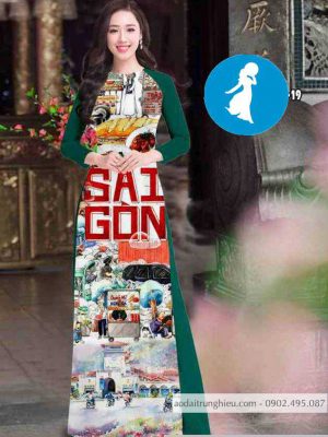 Vải áo dài cảnh sài gòn mới ra AD T7422 33 1589018301 294 vai ao dai vai ao dai dep ad