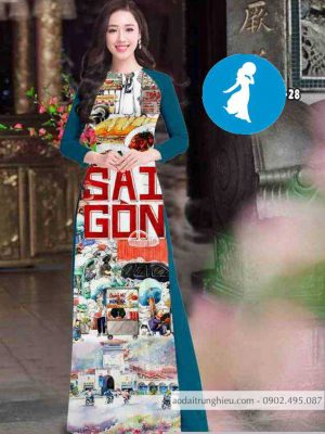 Vải áo dài cảnh sài gòn mới ra AD T7422 43 1589018302 225 vai ao dai vai ao dai dep ad