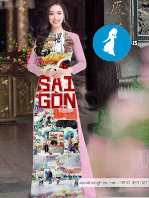 Vải áo dài cảnh sài gòn mới ra AD T7422 40 1589018302 46 vai ao dai vai ao dai dep ad