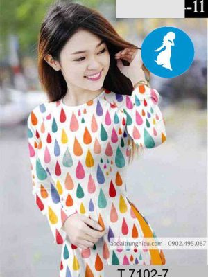 Vải áo dài giọt nước kiểu mới AD T7102 16 1589018542 301 vai ao dai vai ao dai dep ad