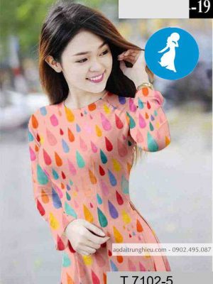 Vải áo dài giọt nước kiểu mới AD T7102 24 1589018543 308 vai ao dai vai ao dai dep ad