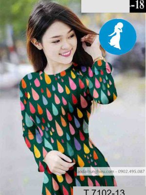 Vải áo dài giọt nước kiểu mới AD T7102 23 1589018543 580 vai ao dai vai ao dai dep ad
