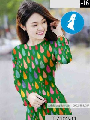 Vải áo dài giọt nước kiểu mới AD T7102 21 1589018543 70 vai ao dai vai ao dai dep ad