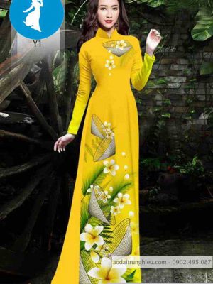 Vải áo dài hoa sứ và quạt thiết kế 2020 AD 10452 27 1589018780 763 vai ao dai vai ao dai dep ad