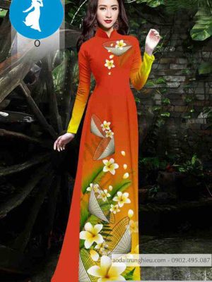 Vải áo dài hoa sứ và quạt thiết kế 2020 AD 10452 24 1589018780 805 vai ao dai vai ao dai dep ad