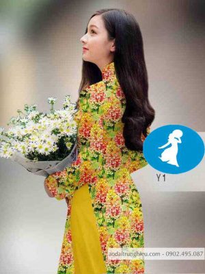 Vải áo dài hoa đều thiết kế 2020 AD 14395 23 1589167148 384 vai ao dai vai ao dai dep ad