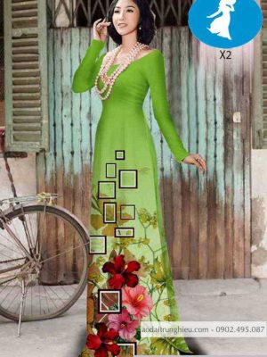 Vải áo dài hoa râm bụt mới ra AD 10363 26 1589167385 212 vai ao dai vai ao dai dep ad