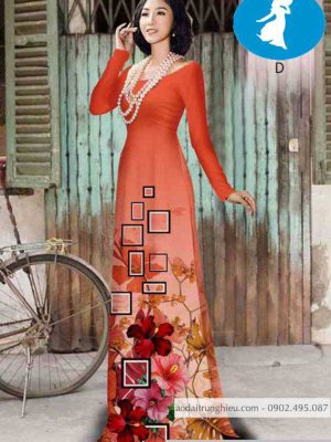 Vải áo dài hoa râm bụt mới ra AD 10363 34 1589167386 917 vai ao dai vai ao dai dep ad