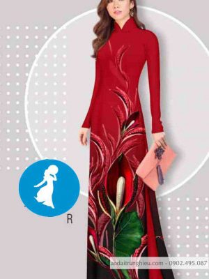 Vải áo dài hoa hồng môn kiểu mới AD 14379 23 1589167980 377 vai ao dai vai ao dai dep ad