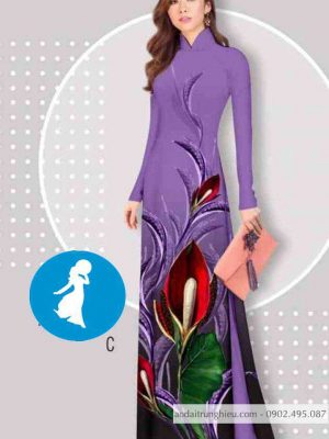 Vải áo dài hoa hồng môn kiểu mới AD 14379 27 1589167980 481 vai ao dai vai ao dai dep ad