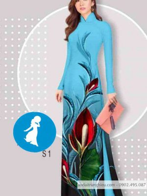 Vải áo dài hoa hồng môn kiểu mới AD 14379 31 1589167982 461 vai ao dai vai ao dai dep ad