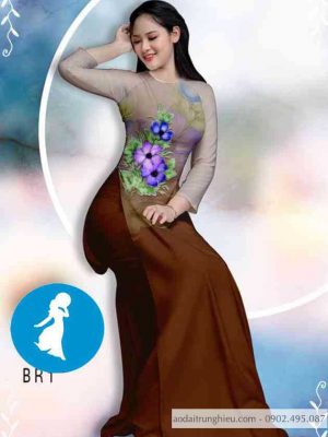 Vải áo dài hoa 3D mới ra AD 14124 21 1589253946 345 vai ao dai vai ao dai dep ad