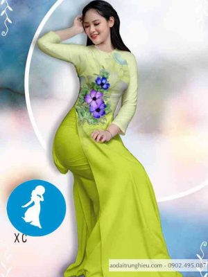 Vải áo dài hoa 3D mới ra AD 14124 20 1589253946 840 vai ao dai vai ao dai dep ad