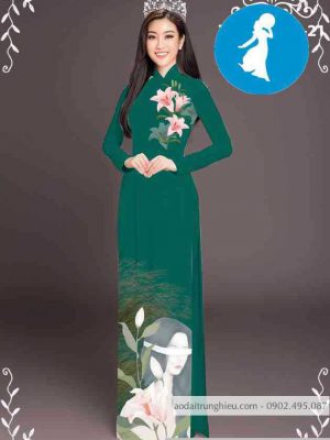Vải áo dài hoa ly thiết kế 2020 AD T7435 32 1589254066 535 vai ao dai vai ao dai dep ad