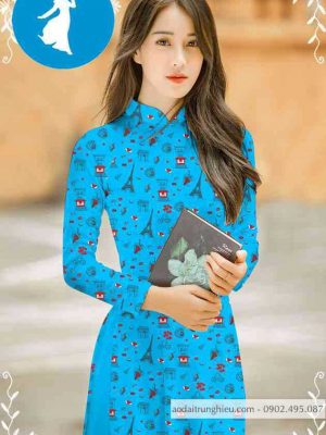 Vải áo dài hoa văn đều mới ra AD T7432 25 1589254309 57 vai ao dai vai ao dai dep ad