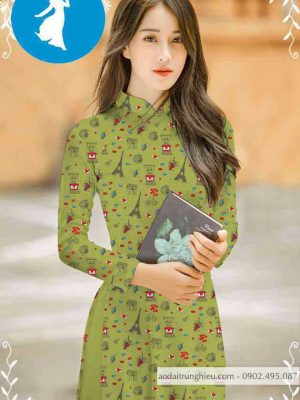 Vải áo dài hoa văn đều mới ra AD T7432 24 1589254309 994 vai ao dai vai ao dai dep ad
