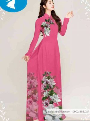 Vải áo dài hoa trên dưới thiết kế 2020 AD T7431 28 1589254432 530 vai ao dai vai ao dai dep ad
