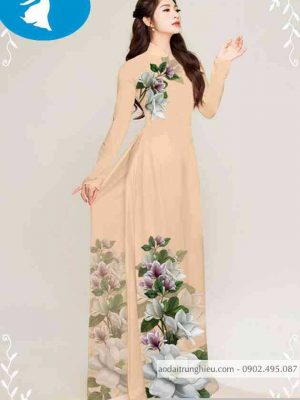 Vải áo dài hoa trên dưới thiết kế 2020 AD T7431 31 1589254432 722 vai ao dai vai ao dai dep ad