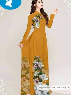 Vải áo dài hoa trên dưới thiết kế 2020 AD T7431 30 1589254432 800 vai ao dai vai ao dai dep ad