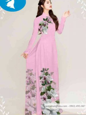 Vải áo dài hoa trên dưới thiết kế 2020 AD T7431 42 1589254434 762 vai ao dai vai ao dai dep ad