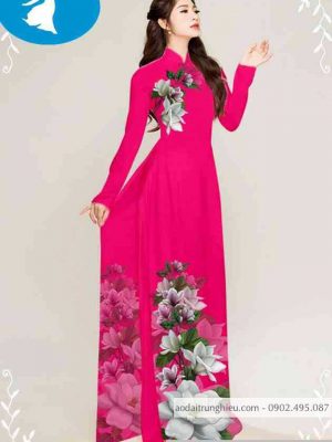 Vải áo dài hoa trên dưới thiết kế 2020 AD T7431 41 1589254434 858 vai ao dai vai ao dai dep ad