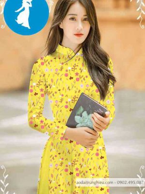 Vải áo dài hoa nhí mới ra AD T7429 31 1589254549 201 vai ao dai vai ao dai dep ad