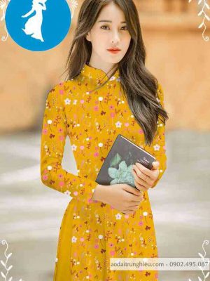 Vải áo dài hoa nhí mới ra AD T7429 36 1589254550 778 vai ao dai vai ao dai dep ad