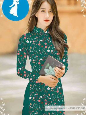 Vải áo dài hoa nhí mới ra AD T7429 39 1589254550 789 vai ao dai vai ao dai dep ad