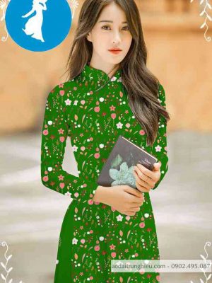 Vải áo dài hoa nhí mới ra AD T7429 42 1589254551 328 vai ao dai vai ao dai dep ad