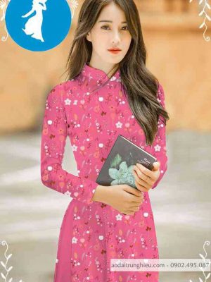 Vải áo dài hoa nhí mới ra AD T7429 45 1589254551 33 vai ao dai vai ao dai dep ad